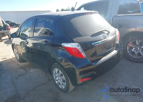 2012 Toyota Yaris Le из США, поврежденный, VIN JTDKTUD34CD526706